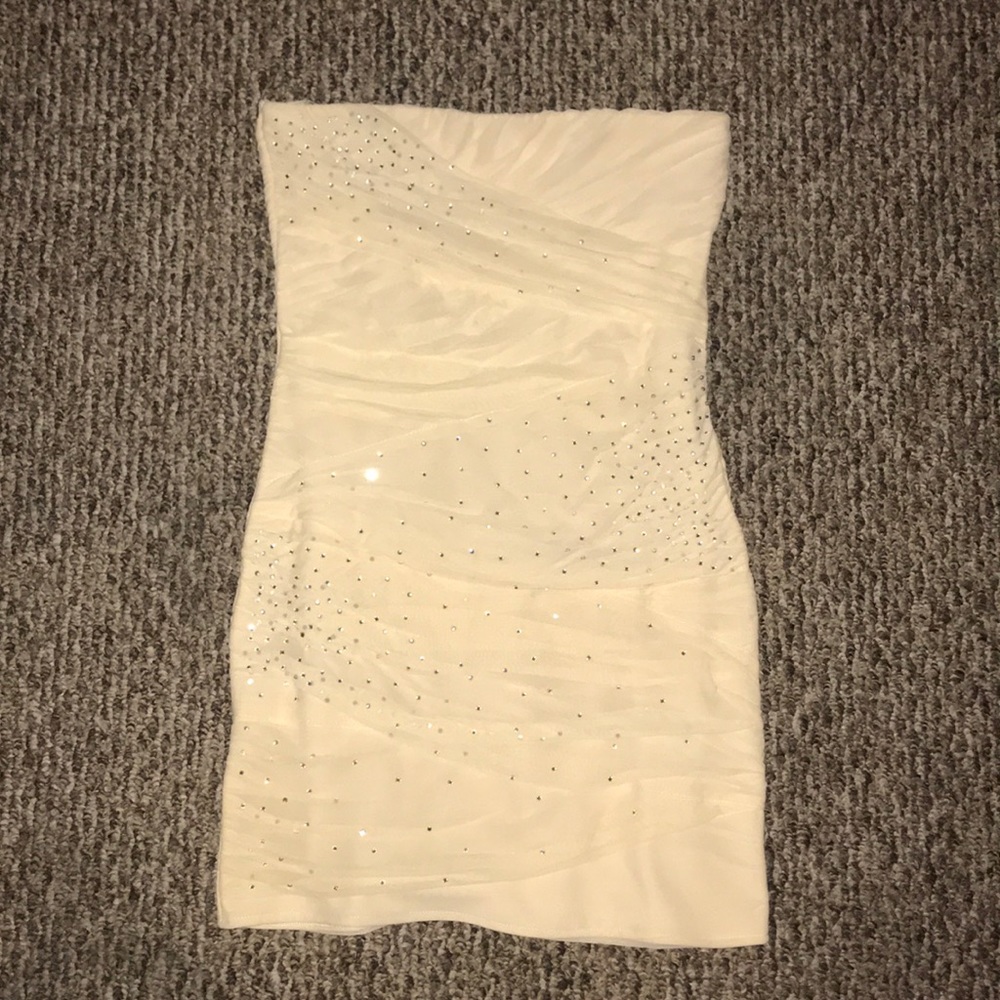 Top Shop Bodycon Rhinestone Dress